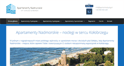 Desktop Screenshot of apartamenty-kg.pl